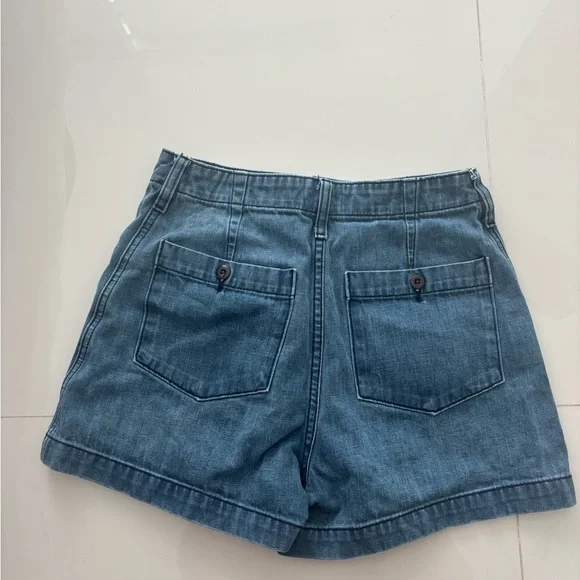 Doen Lane Denim Blue Women's Shorts size 26 - Picture 2 of 6